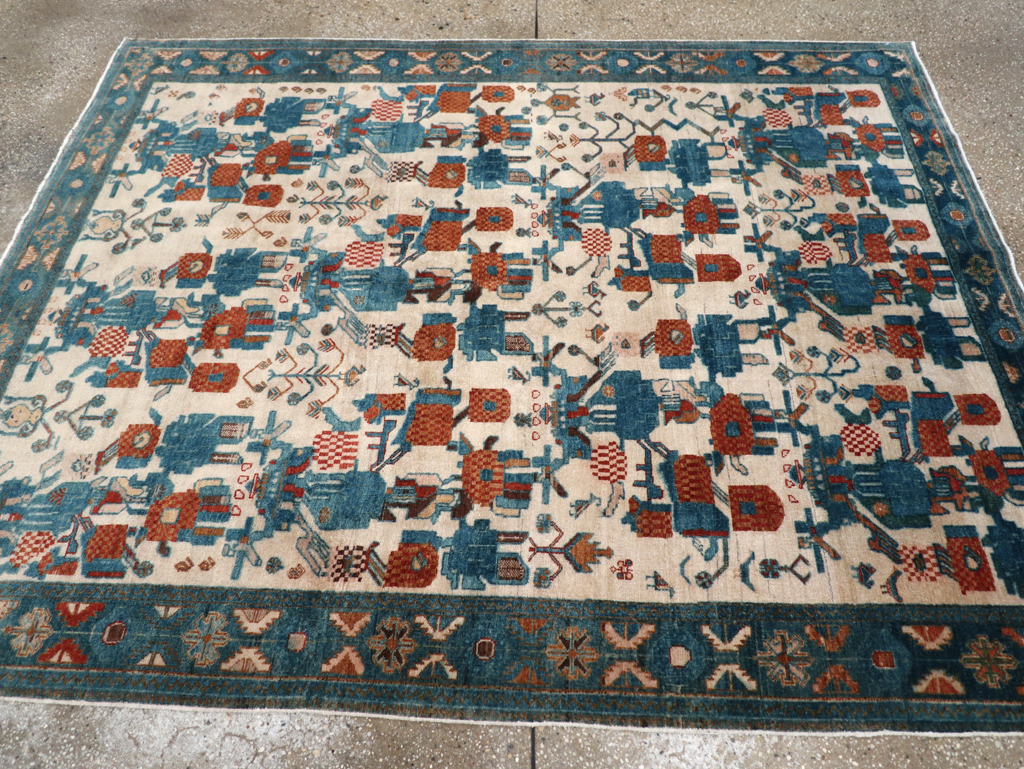 Vintage Persian Afshar Rug, No.22183 - Gss