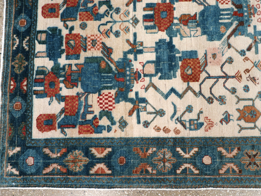 Vintage Persian Afshar Rug, No.22183 - Gss