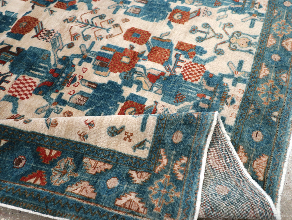 Vintage Persian Afshar Rug, No.22183 - Gss