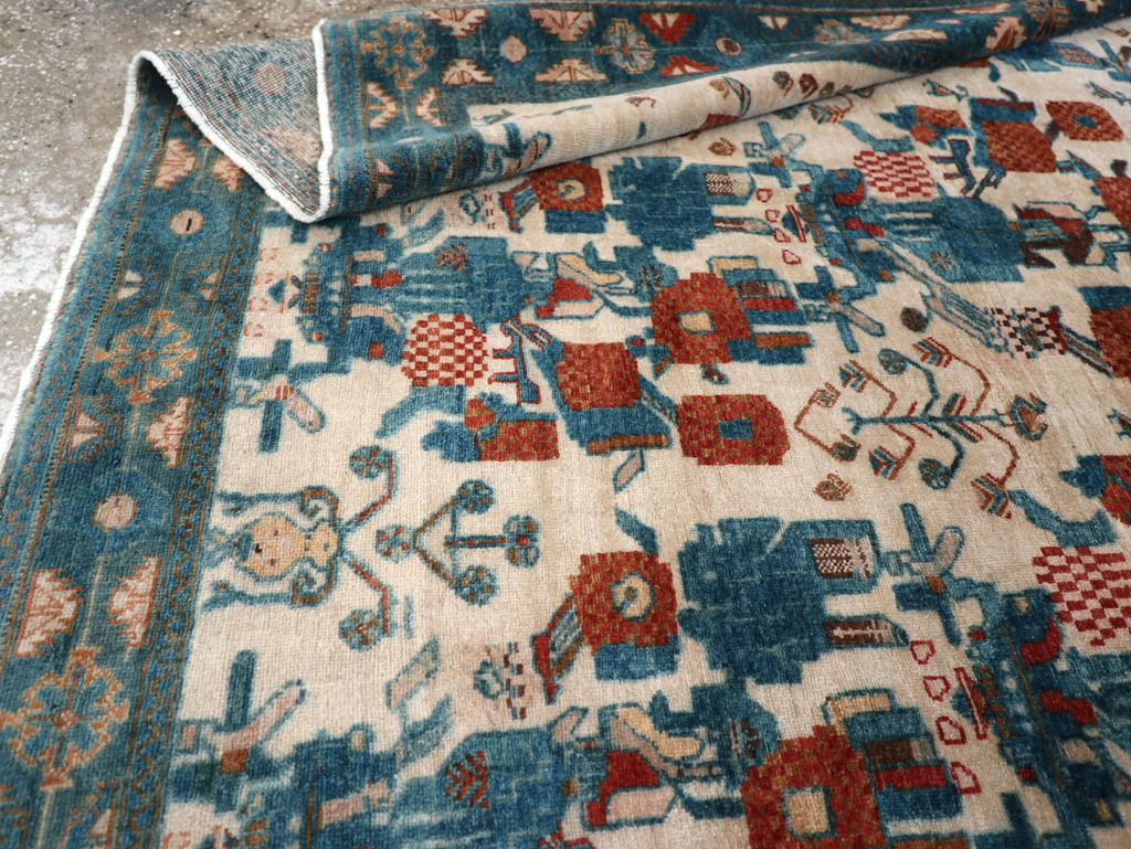 Vintage Persian Afshar Rug, No.22183 - Gss