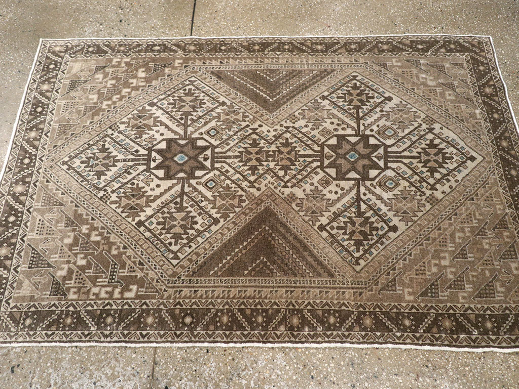 Vintage Persian Afshar Rug, No.22184 - Gss