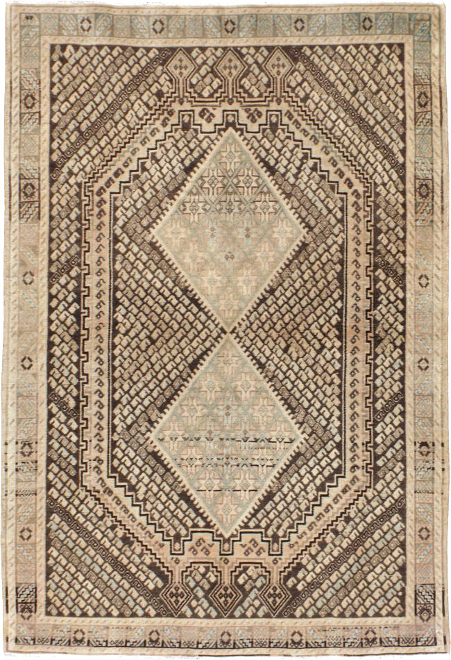 Vintage Persian Afshar Rug, No.22189 - Gss
