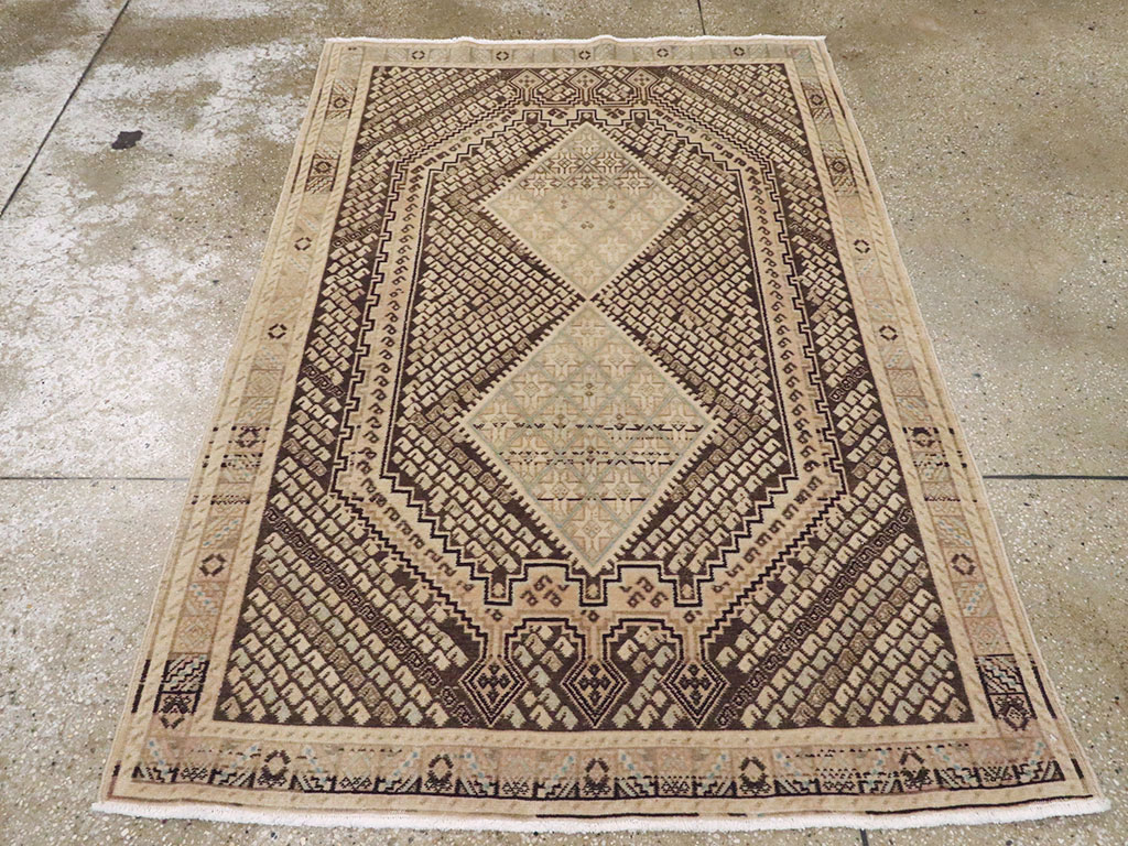 Vintage Persian Afshar Rug, No.22189 - Gss