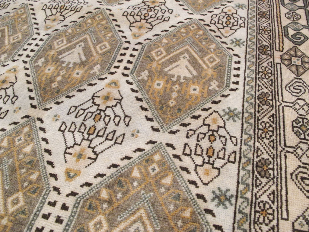 Vintage Persian Afshar Rug, No.22190 - Gss