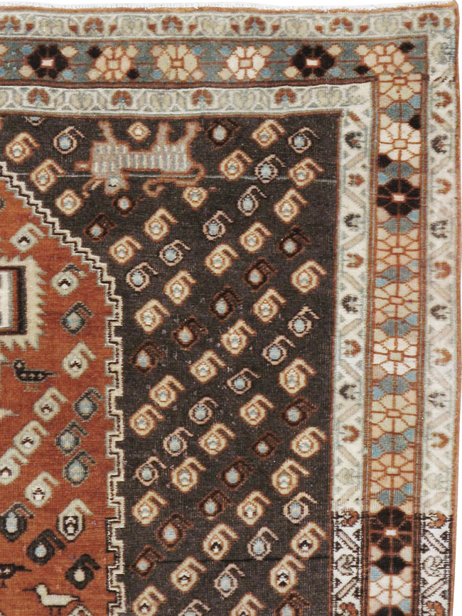 Vintage Persian Afshar Rug, No.22191 - Gss