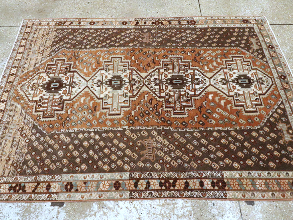 Vintage Persian Afshar Rug, No.22191 - Gss