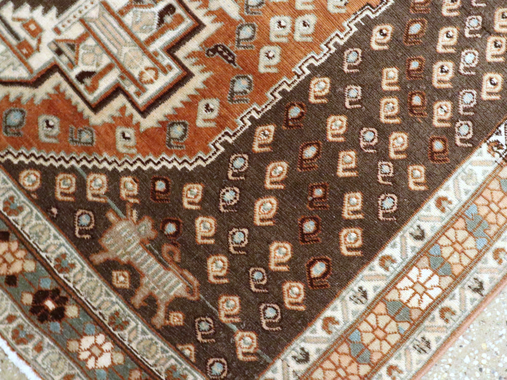 Vintage Persian Afshar Rug, No.22191 - Gss