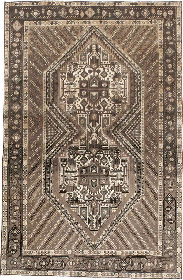 Vintage Persian Afshar Rug, No.22192 - Gss