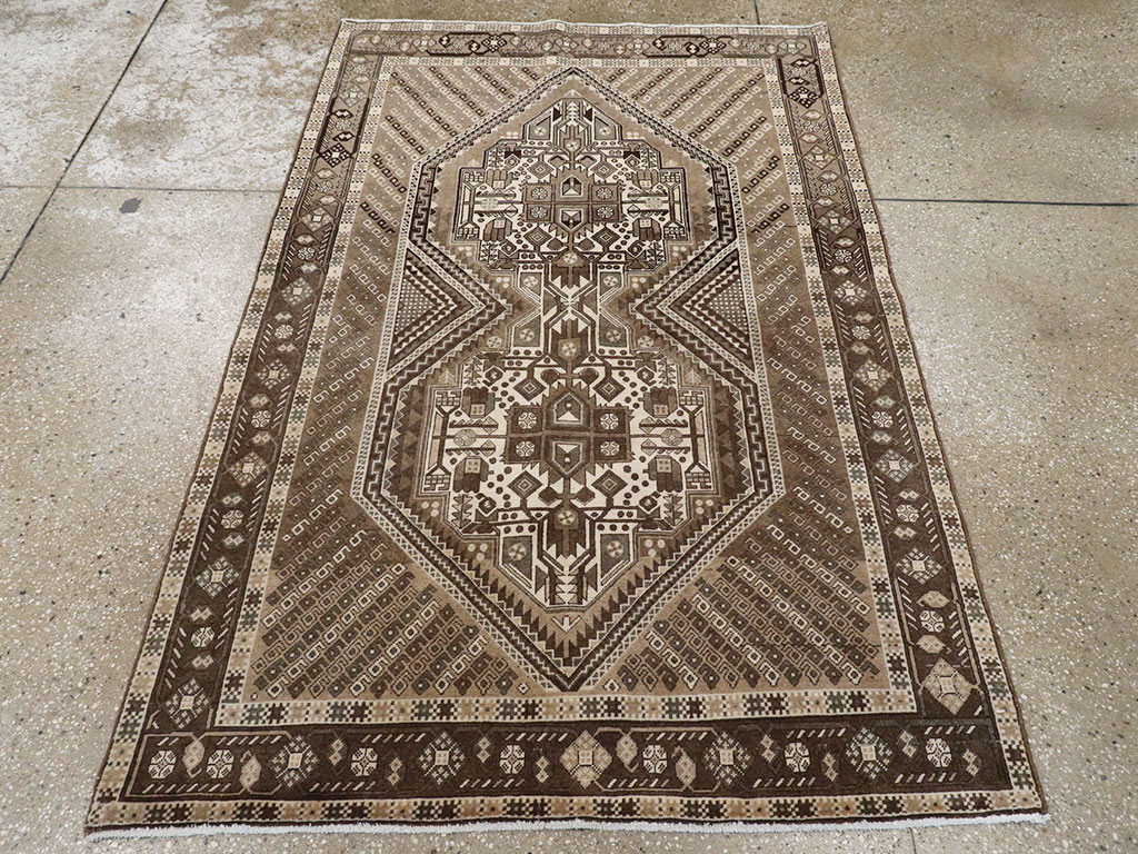 Vintage Persian Afshar Rug, No.22192 - Gss