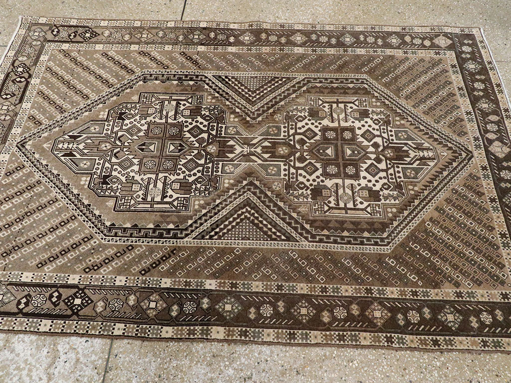 Vintage Persian Afshar Rug, No.22192 - Gss