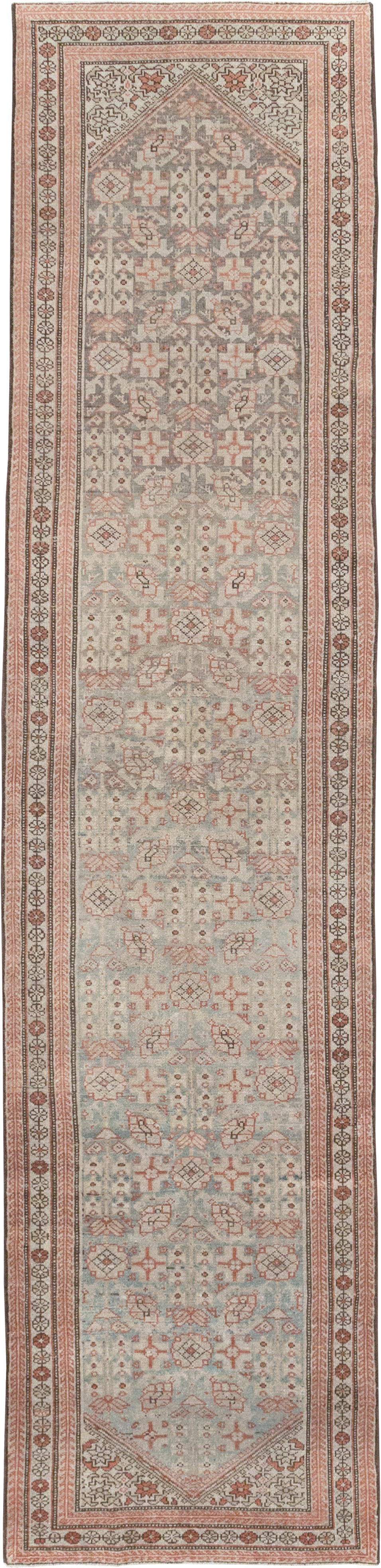 Vintage Persian Malayer Runner, No.22197 - Gss