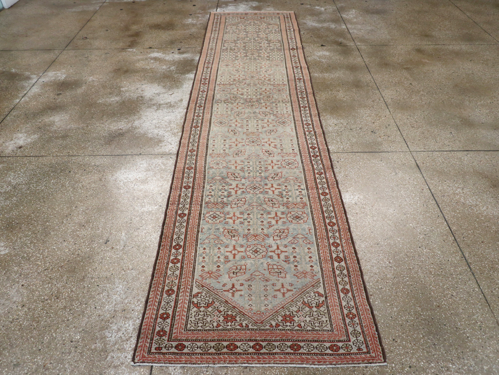 Vintage Persian Malayer Runner, No.22197 - Gss