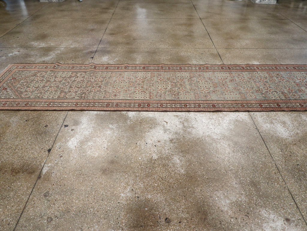 Vintage Persian Malayer Runner, No.22197 - Gss