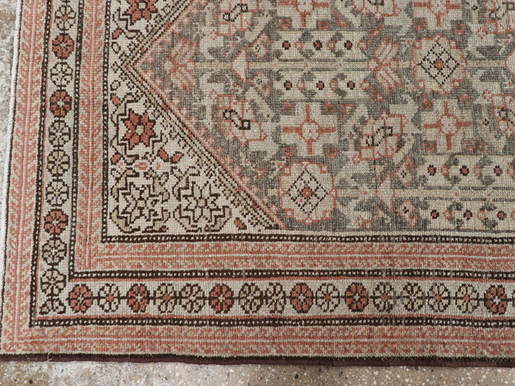 Vintage Persian Malayer Runner, No.22197 - Gss