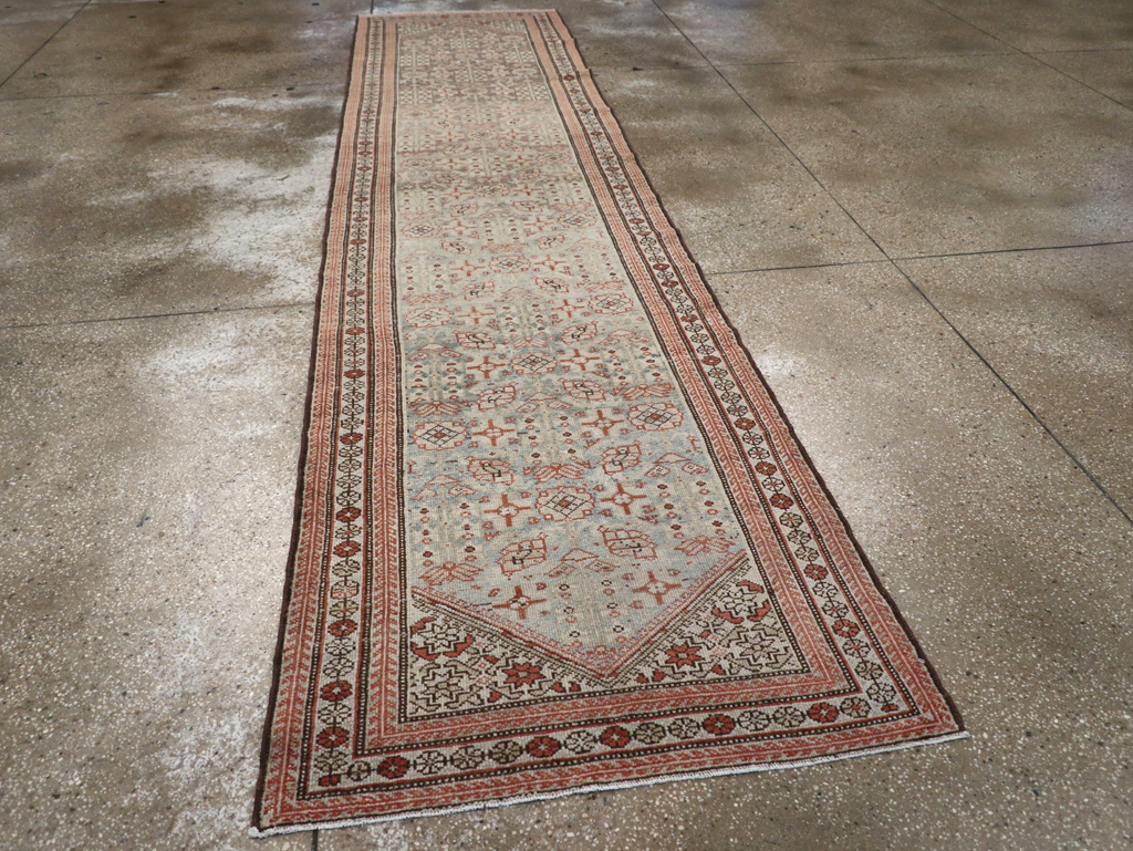 Vintage Persian Malayer Runner, No.22197 - Gss