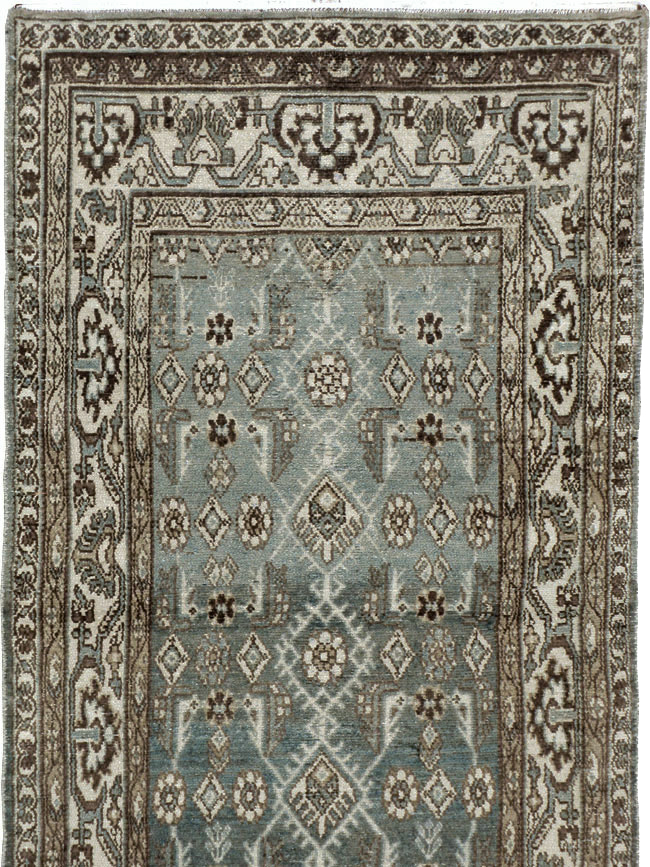 Vintage Persian Malayer Runner, No.22200 - Gss