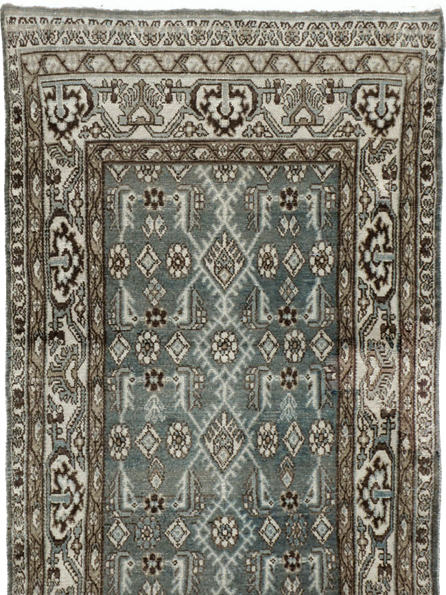Vintage Persian Malayer Runner, No.22200 - Gss
