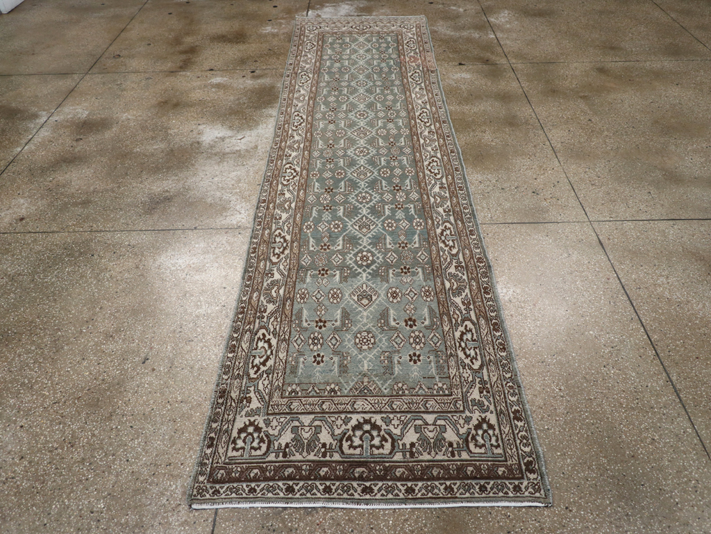 Vintage Persian Malayer Runner, No.22200 - Gss