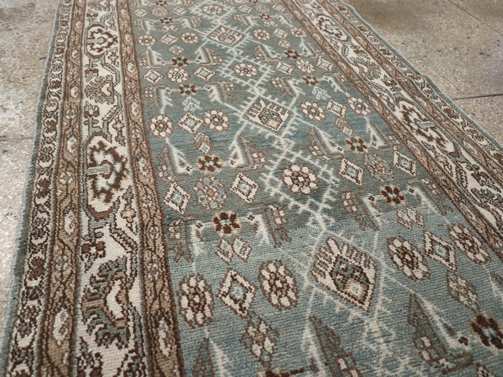 Vintage Persian Malayer Runner, No.22200 - Gss