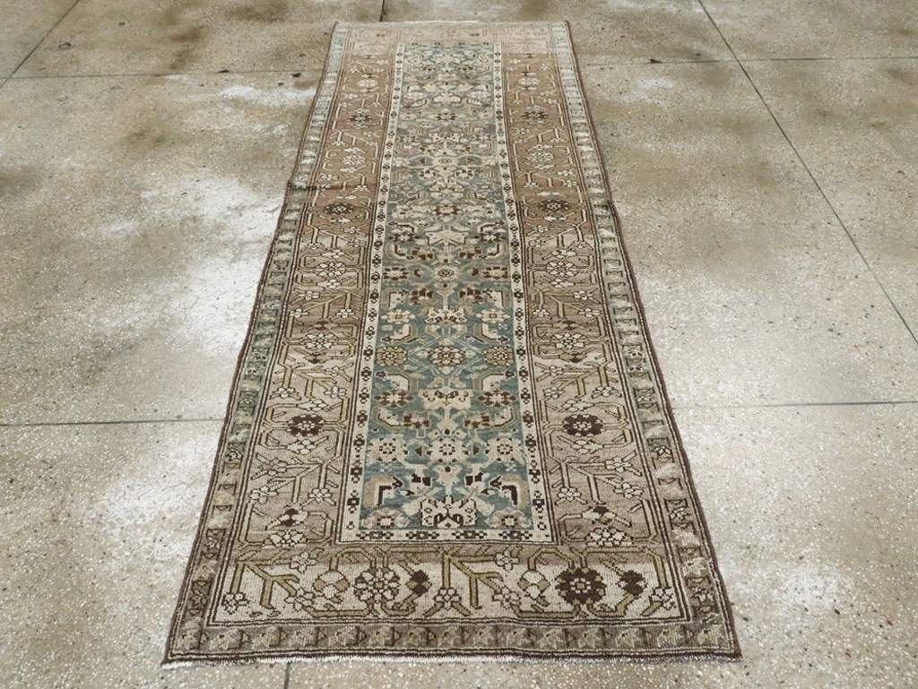 Vintage Persian Malayer Runner, No.22202 - Gss