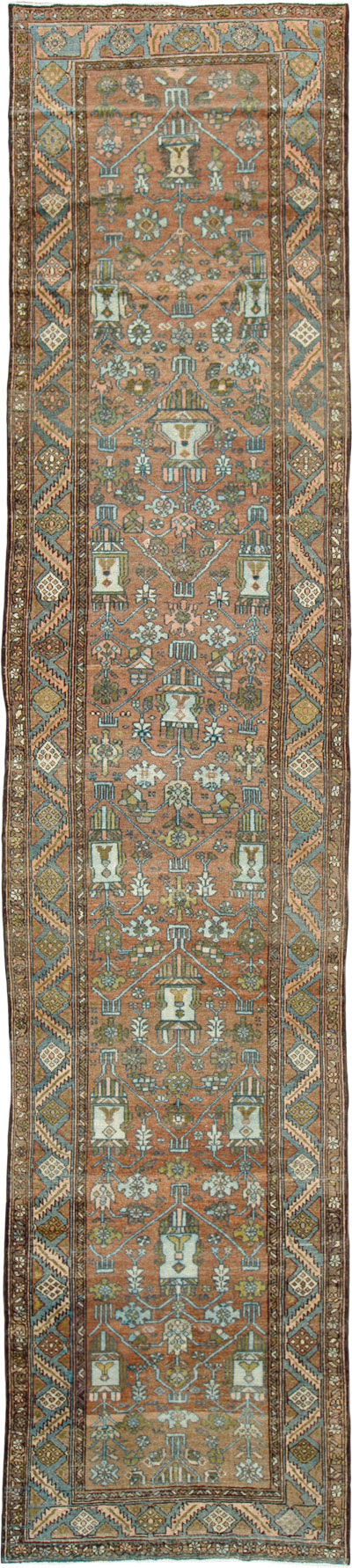 Antique Persian Kurdish Runner, No.22205 - Gss