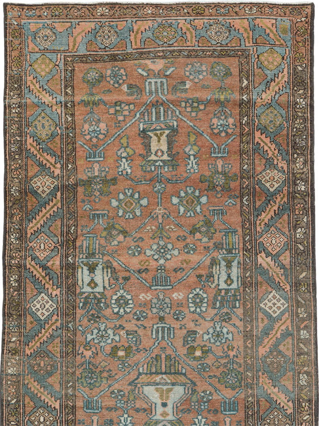 Antique Persian Kurdish Runner, No.22205 - Gss