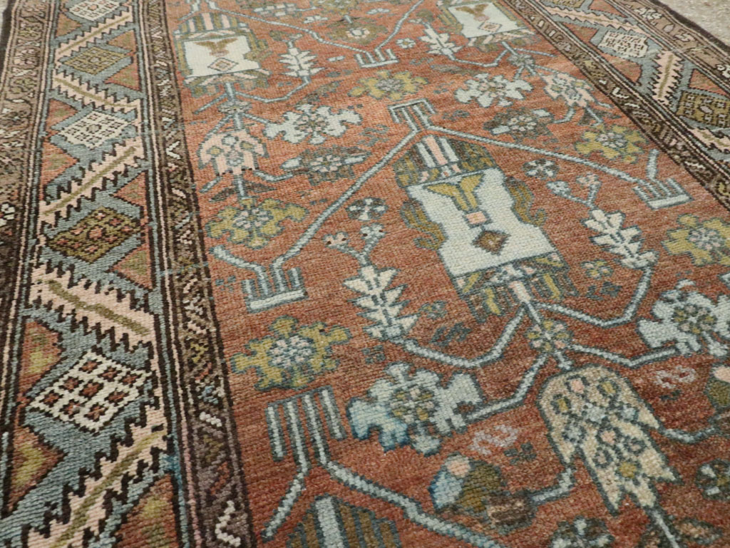 Antique Persian Kurdish Runner, No.22205 - Gss