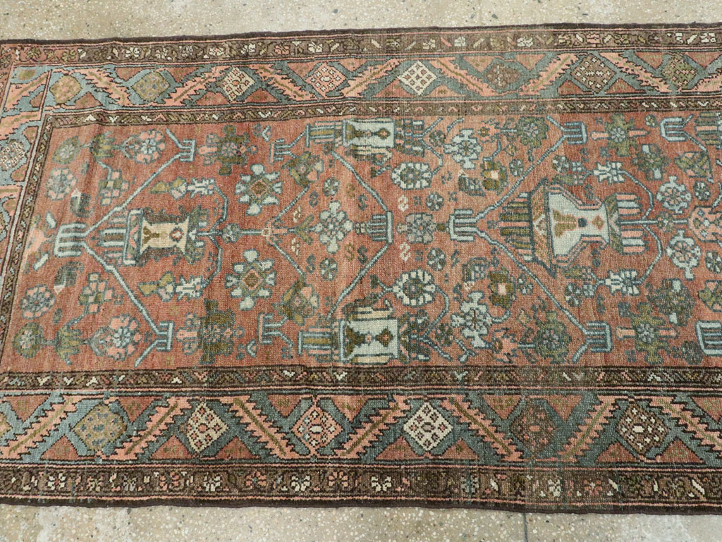 Antique Persian Kurdish Runner, No.22205 - Gss