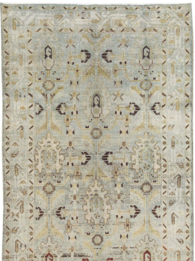 Vintage Persian Malayer Runner, No.22208 - Gss