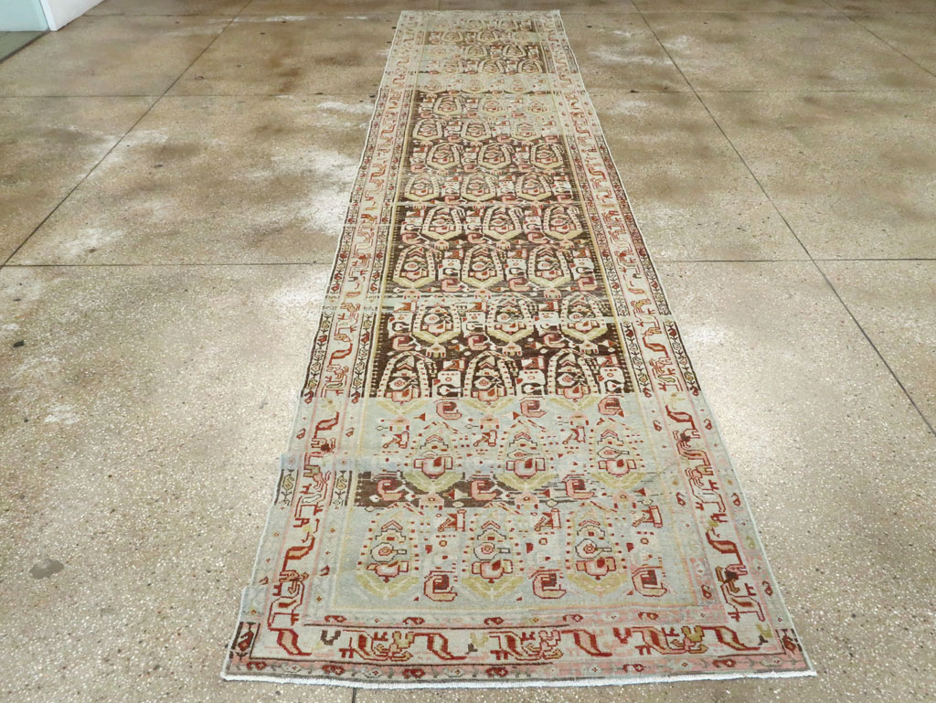 Antique Persian Malayer Runner, No.22210 - Gss