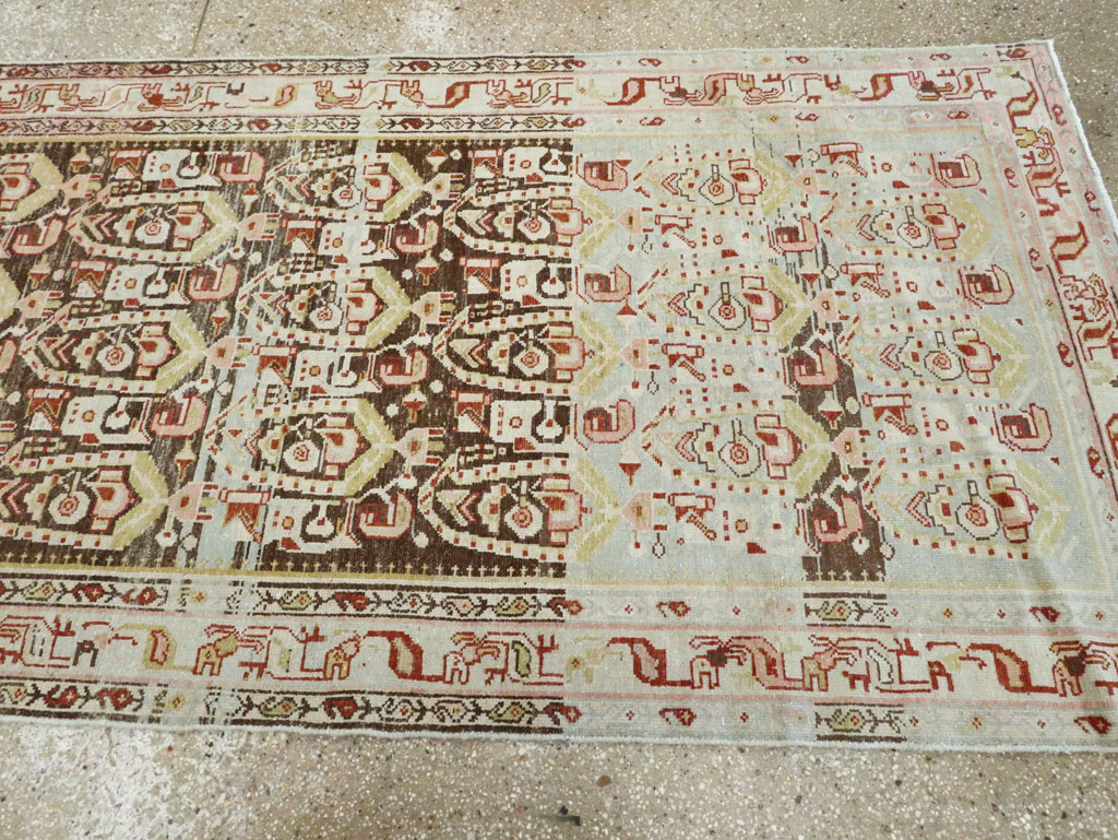 Antique Persian Malayer Runner, No.22210 - Gss