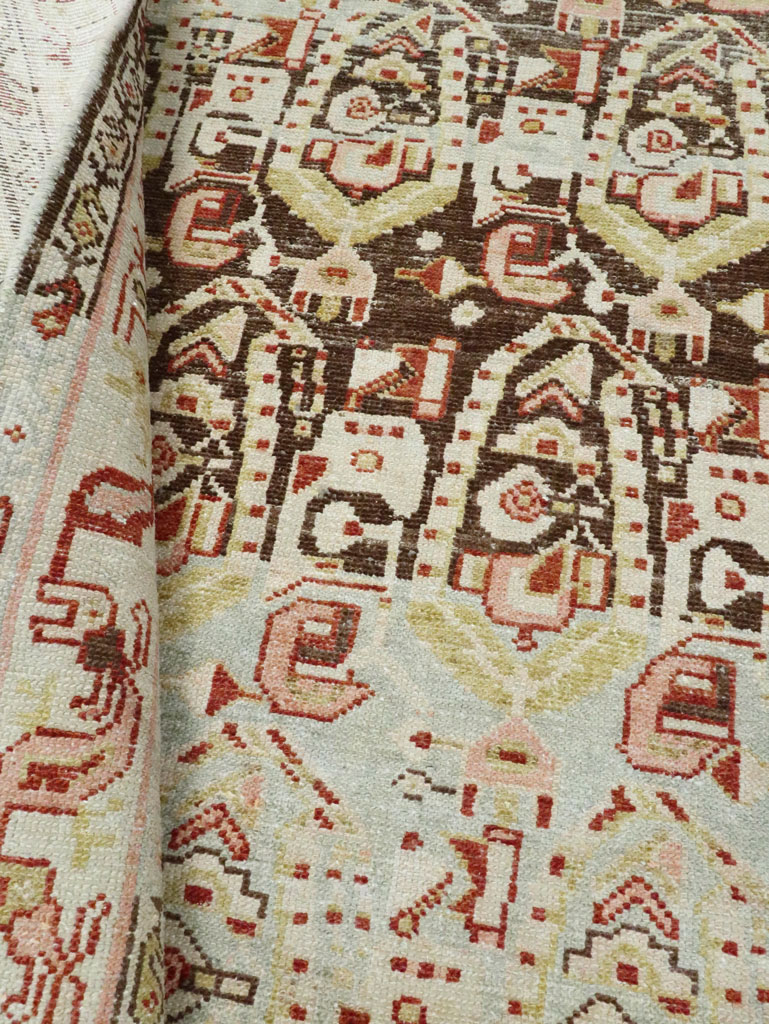 Antique Persian Malayer Runner, No.22210 - Gss