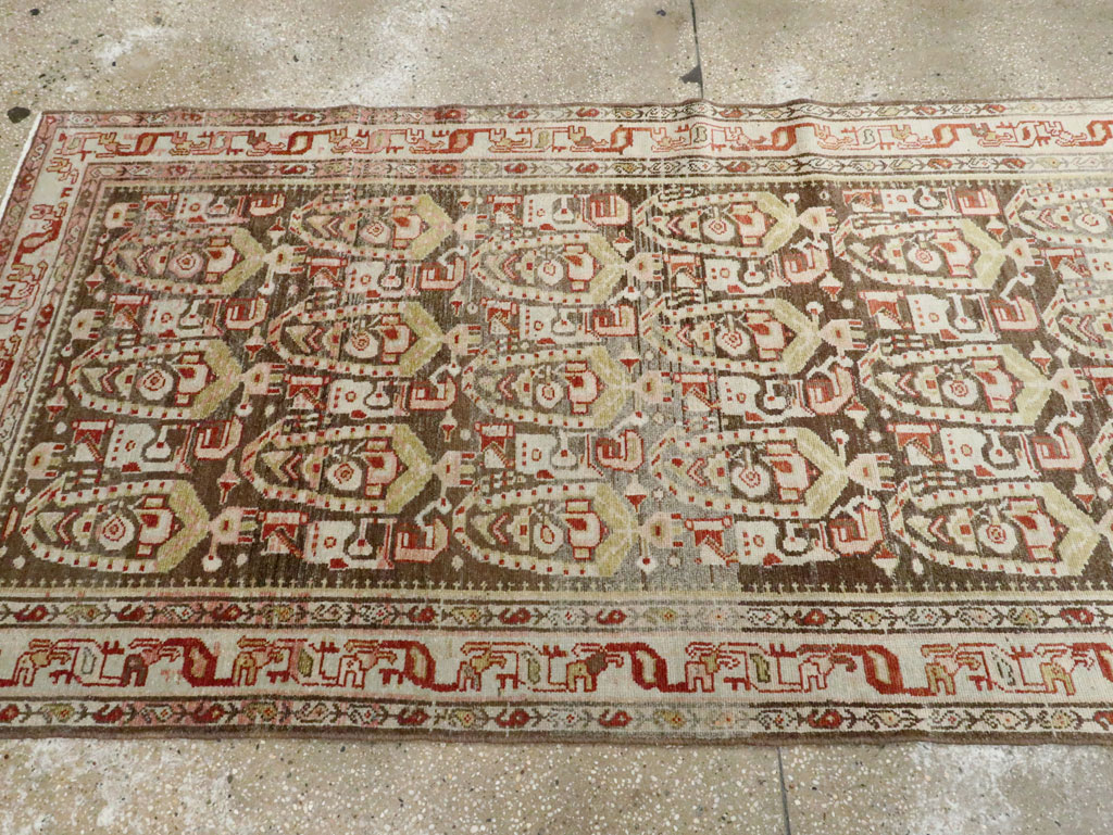 Vintage Persian Malayer Runner, No.22211 - Gss