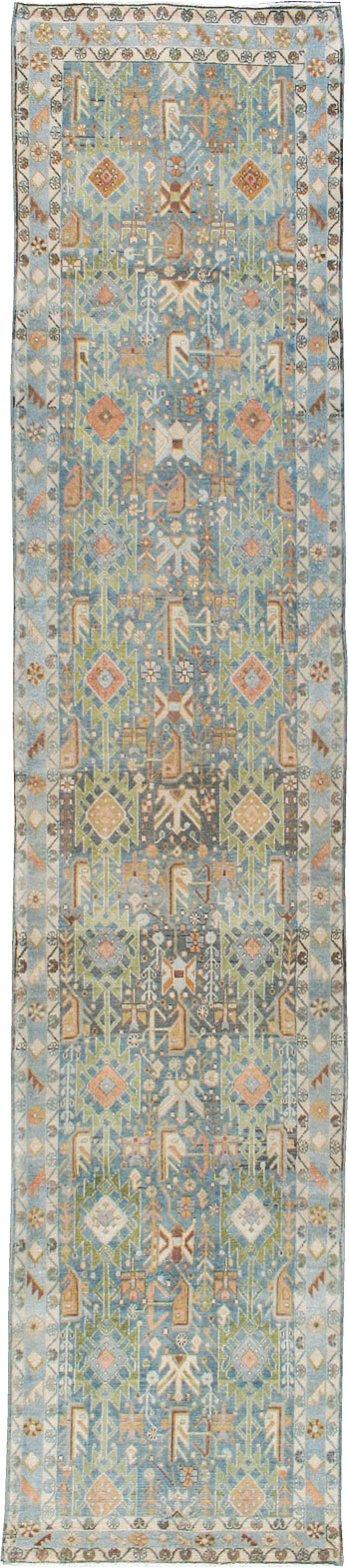 Vintage Persian Malayer Runner, No.22214 - Gss
