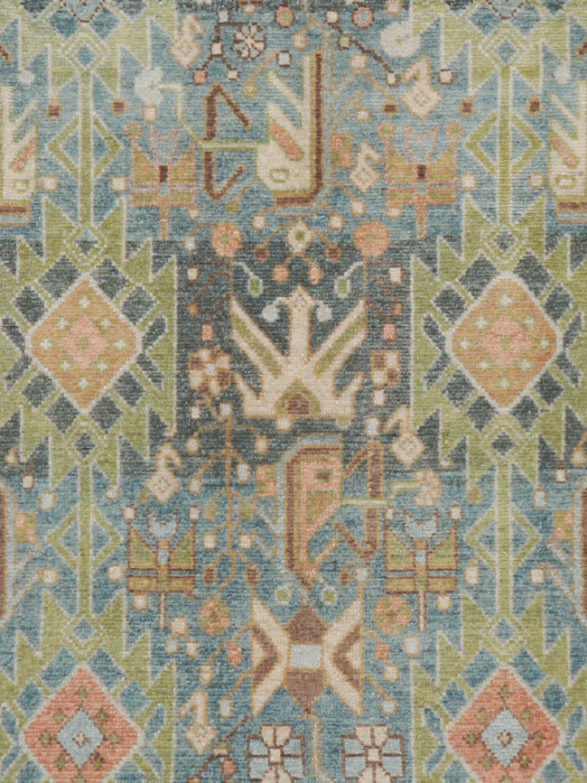Vintage Persian Malayer Runner, No.22214 - Gss