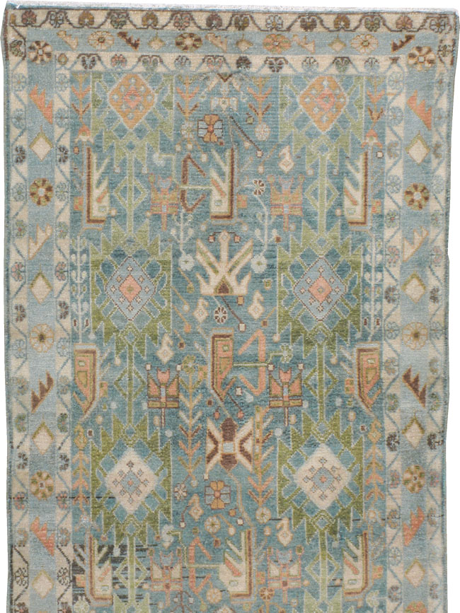 Vintage Persian Malayer Runner, No.22214 - Gss