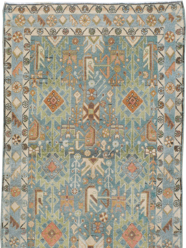 Vintage Persian Malayer Runner, No.22214 - Gss