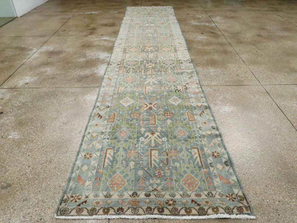 Vintage Persian Malayer Runner, No.22214 - Gss