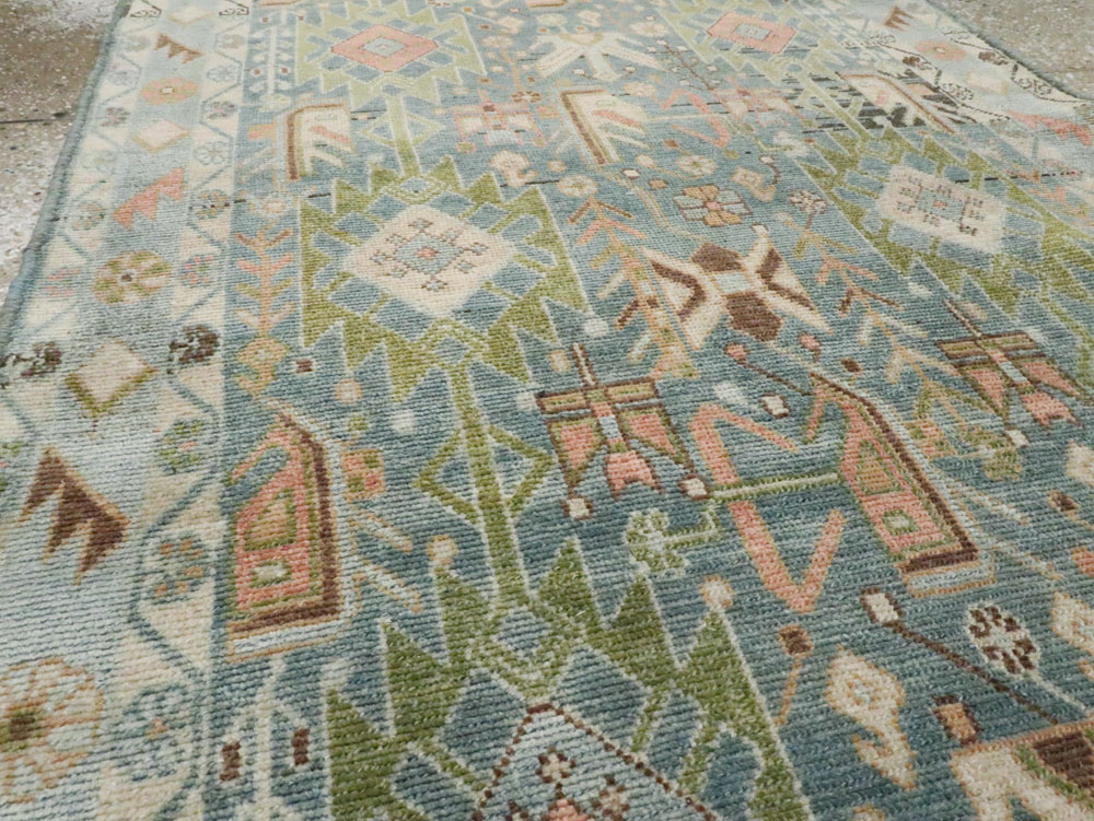 Vintage Persian Malayer Runner, No.22214 - Gss