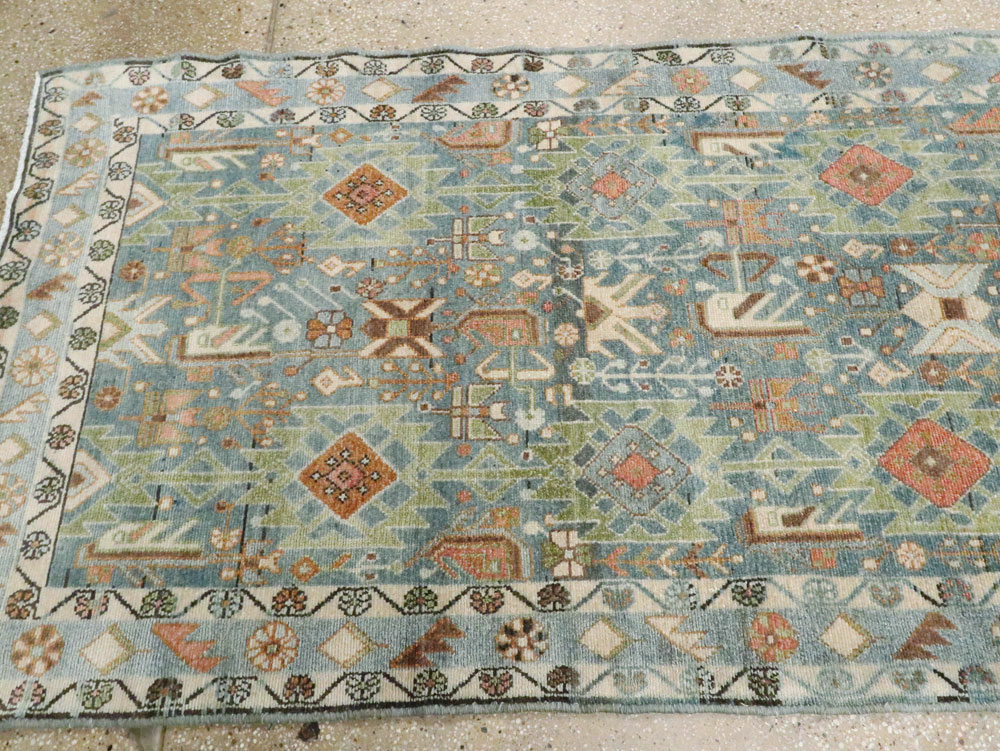 Vintage Persian Malayer Runner, No.22214 - Gss