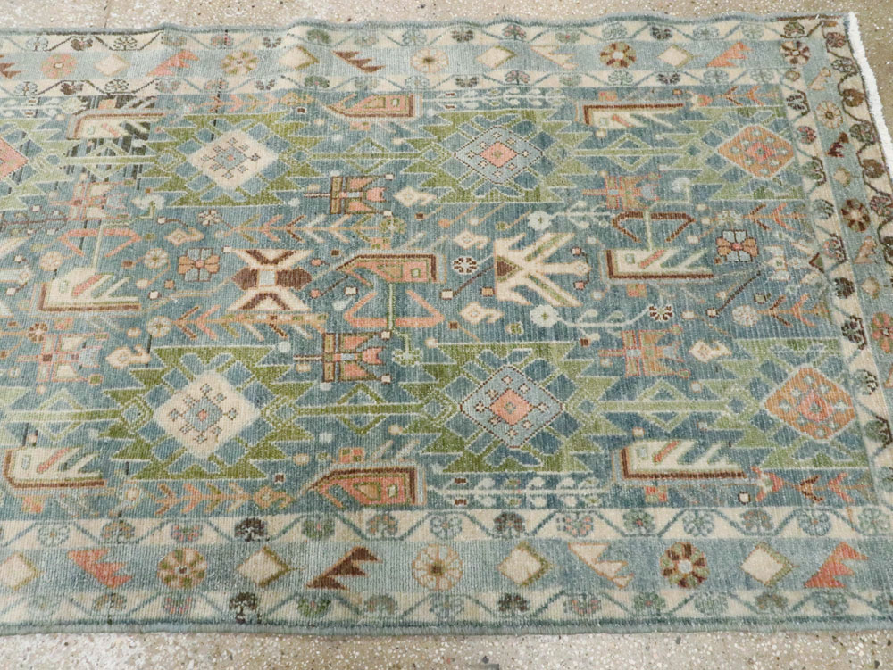 Vintage Persian Malayer Runner, No.22214 - Gss