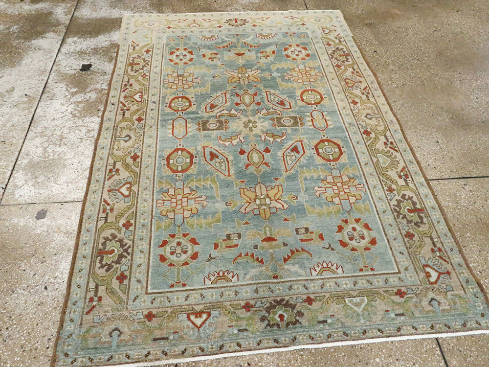 Vintage Persian Malayer Rug, No.22218 - Gss