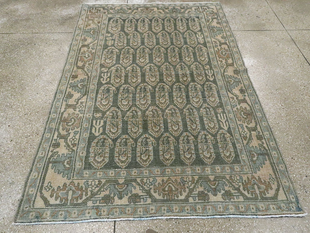 Vintage Persian Malayer Rug, No.22219 - Gss