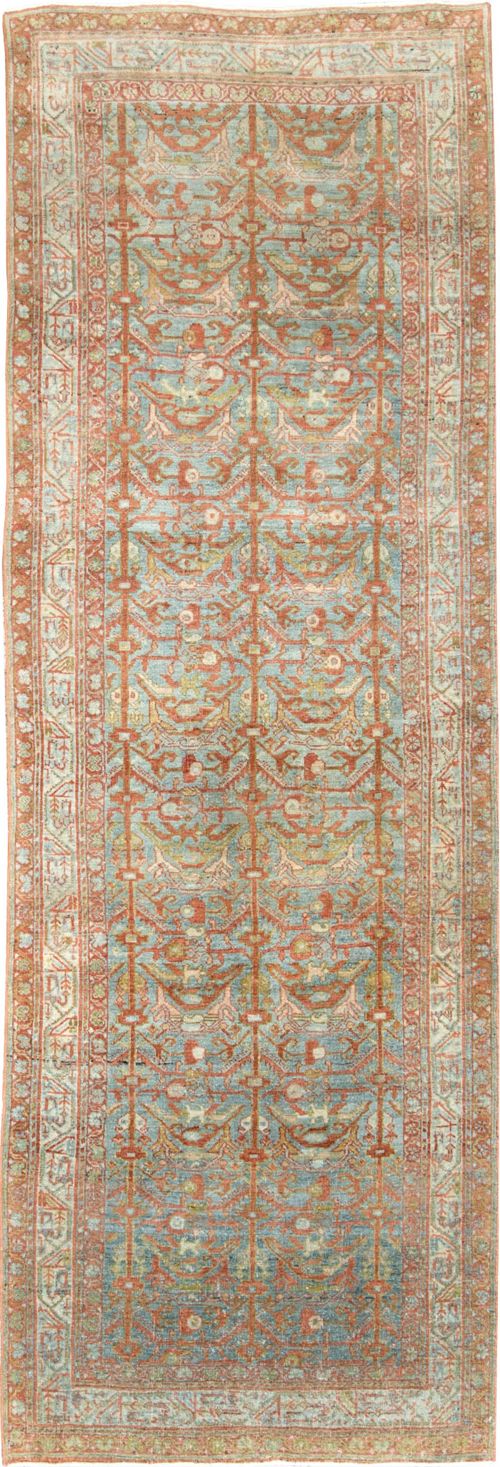 Vintage Persian Malayer Runner, No.22225 - Gss