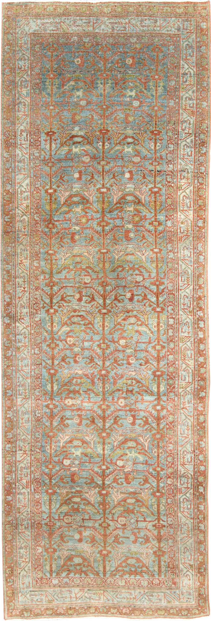 Vintage Persian Malayer Runner, No.22225 - Gss