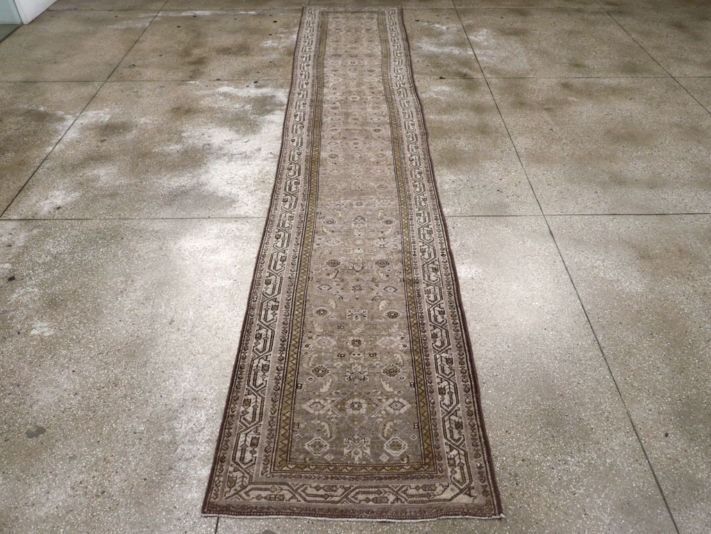 Vintage Persian Malayer Runner (Pair: 1 of 2), No.22226 - Gss