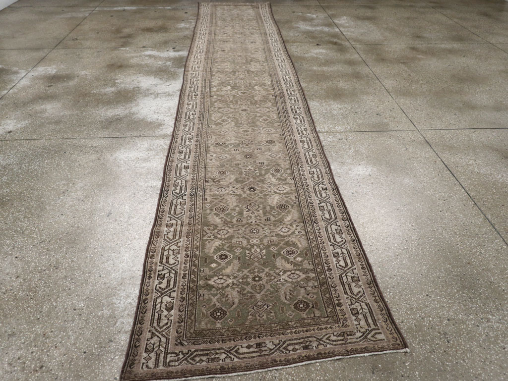 Vintage Persian Malayer Runner (Pair: 2 of 2), No.22227 - Gss