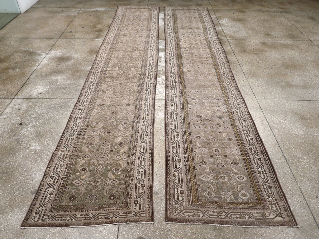 Vintage Persian Malayer Runner (Pair: 2 of 2), No.22227 - Gss
