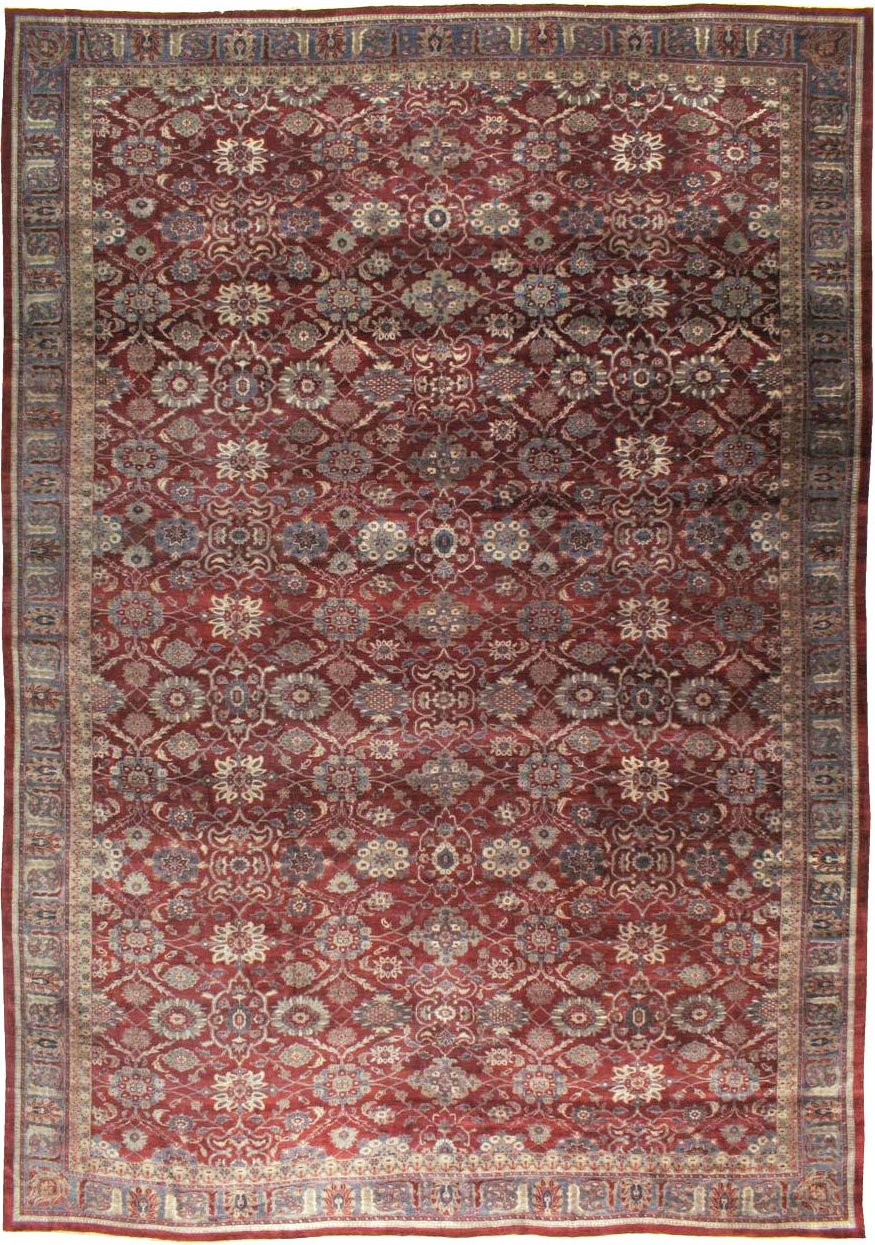 Antique Persian Mahal Carpet, No.22239 - Gss