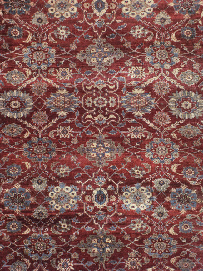 Antique Persian Mahal Carpet, No.22239 - Gss